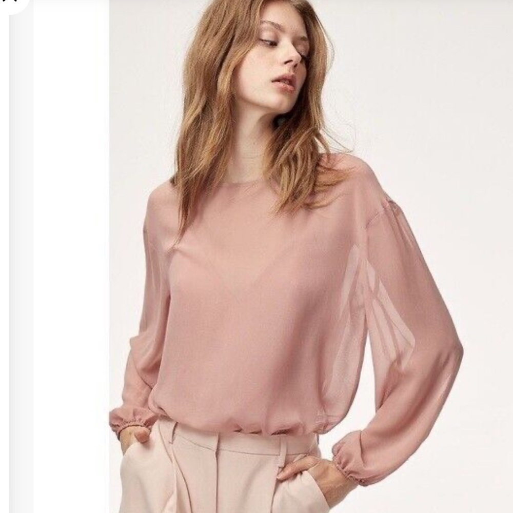 Wilfred Bodysuit Blouse Dusty Rose